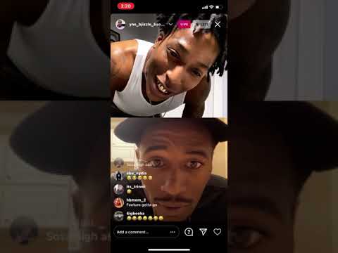 Yne Sosa & Yne Footure catch up on live about ongoing beef in the jects