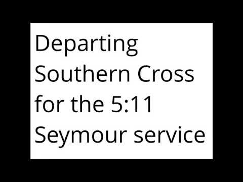 FAREWELL TO VLINE H SET CARRIAGES WITH N451