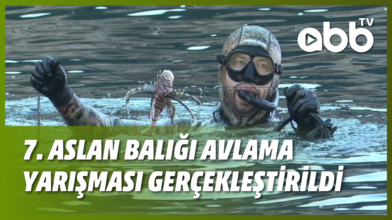 7. ASLAN BALIĞI AVLAMA YARIŞMASI GERÇEKLEŞTİRİLDİ