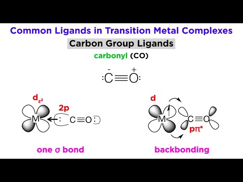 Types of Bonding in Transition Metal Systems and Simple Ligands