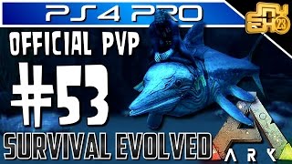 ARK OFFICIAL PVP on PS4 - EP 53 - THE RESURRECTION BEGINS!!