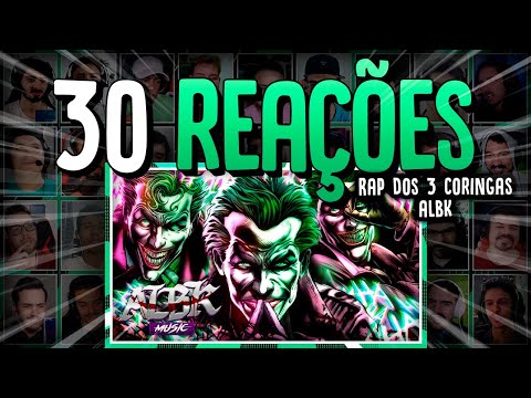 30 REAÇÕES | Rap dos 3 Coringas (Batman) – UMA GRANDE PIADA | ALBK 20