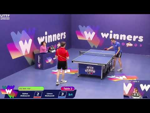 WINners CUP table 2  28.01 Syksa Aleksandr - Liman Aleksandr  18:30
