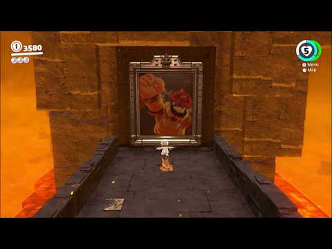 Super Mario Odyssey Darker side skip (Speedrun trick?)