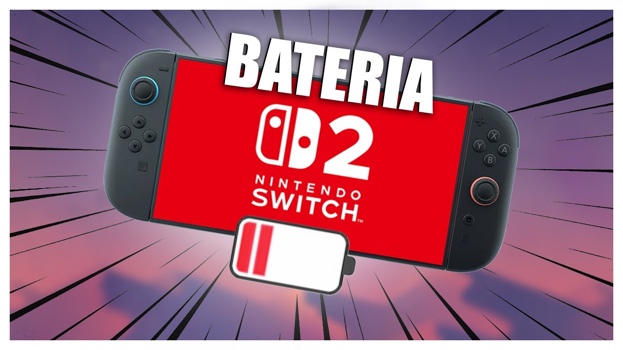 🔥A bateria do Nintendo Switch 2 é Boa? 😱