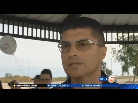 Hundreds Honor Murder Victim Isaiah Vialpando’s Candlelight Vigil.