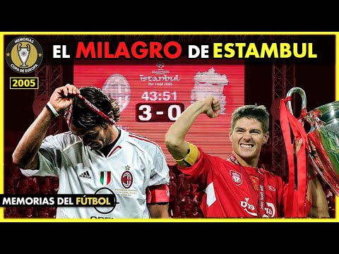 La Mejor Final Historia de la CHAMPIONS 🇹🇷 LIVERPOOL vs MILAN (2005)🏆  El MILAGRO de ESTAMBUL