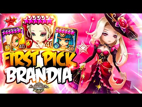 He ALWAYS Picks His VIO BRANDIA - Summoners War