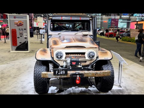 Toyota Land Cruiser Patriot Camper FJ49 Sema Concept Car