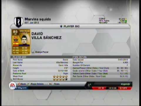 FUT: Villa vs Eliseu