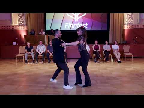 Lorenzo Valerio La Pietra & Hilma Kiuru - 5th place Advanced Jack&Jill Finals - Finnfest 2023