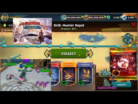 Dragons Rise of Berk Master the Gauntlet Drill Hunter Repel Edition to Claim the Ultimate Prize!