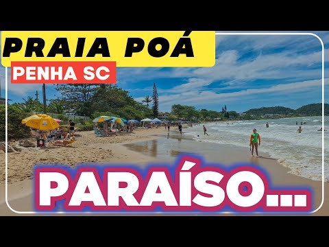 Temporada chegando as praias ficando movimentadas..Cantinho perfeito de Penha SC..