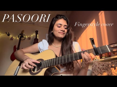 Pasoori - Fingerstyle cover| Mihika Sansare