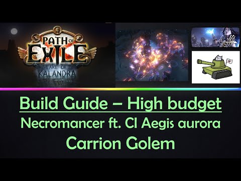Carrion Golem   Necromancer   Build guide for high budget