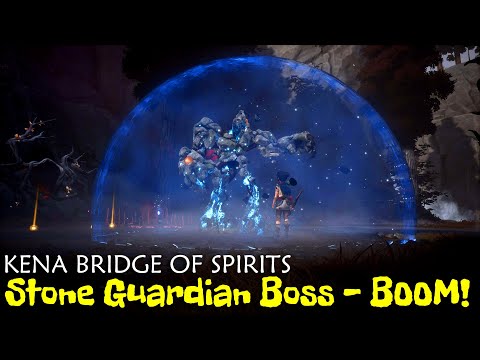 Kena Bridge of Spirits - Stone Guardian Boss - Welcome to the Bubble!