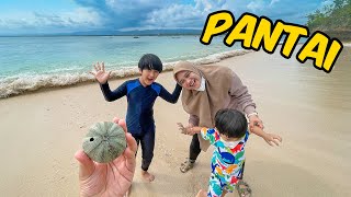 Download lagu Keluarga Ziyan Main di Pantai mp3