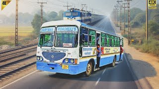 RACE रेस सुपर फास्ट ट्रैन Vs अपनी हरियाणा रोड़वेज । फुल HIGH स्पीड रेस। HR HARYANA ROADWAYS