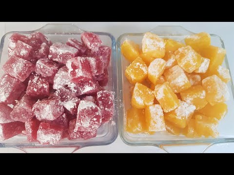 How To Make Turkish Delight Recipe In Just 5 minutes