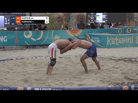 Mohammadhossein Parviz NIKPOUR (IRI) vs. Ilias Rafail KARNAVAS (GRE) • Semi Final • Men's BW 70Kg