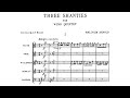 [Score] Three Shanties, Op. 4 - Malcolm Arnold (for wind quintet)