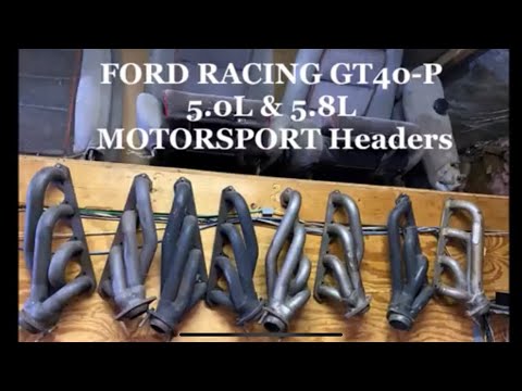 GT40P Ford Motorsport & Racing Performance Exhaust Headers Foxbody Mustang SN95 Cobra R 5.0L & 5.8L