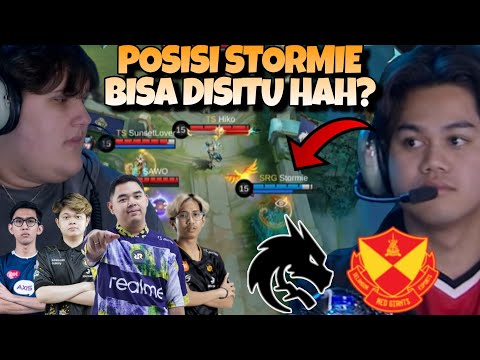 PHARSA STORMIE JAGO PARAH !! SAINGAN SANZ ?! TS VS SRG MATCH 1 - M7 KNOCKOUT STAGE