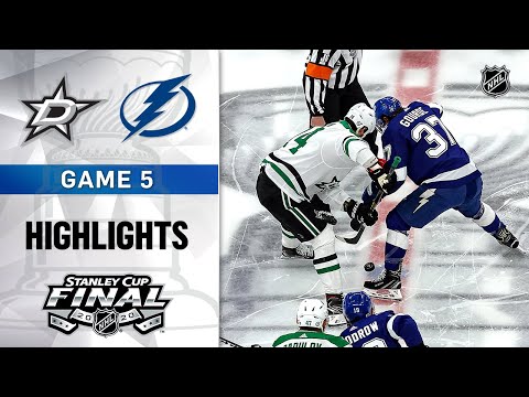 NHL Highlights | Stanley Cup Final, Gm5 Stars @ Lightning - Sept. 26, 2020
