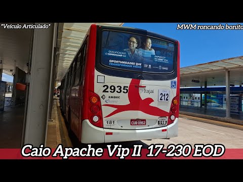 Uma Volta | Caio Apache Vip II Volksbus 17-230 EOD Articulado (Itajaí Transportes)