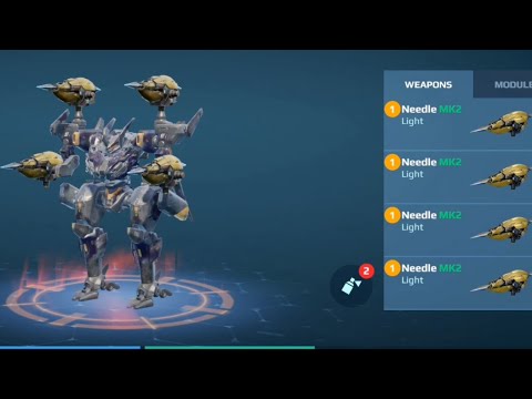 PERFECT ASSASSIN? NETHER WITH NEEDLES! (War Robots)