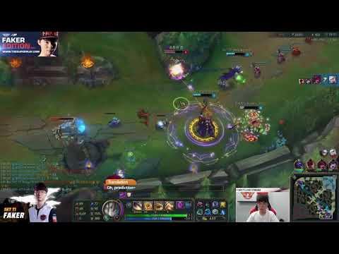 Faker stream Galio vs Ryze, Sep 14 2017