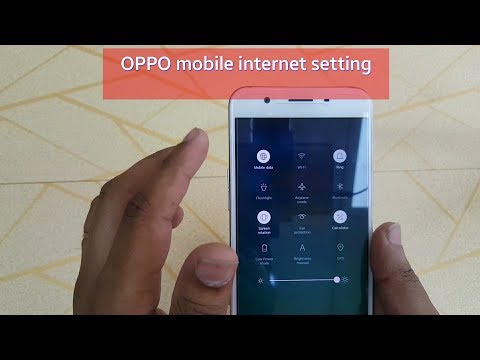 How to 4G sim internet  setting oppo mobile