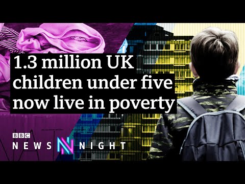 為什麼英國有這麼多兒童生活在貧困中？- BBC新聞之夜 (Why are so many children living in poverty in the UK? - BBC Newsnight)