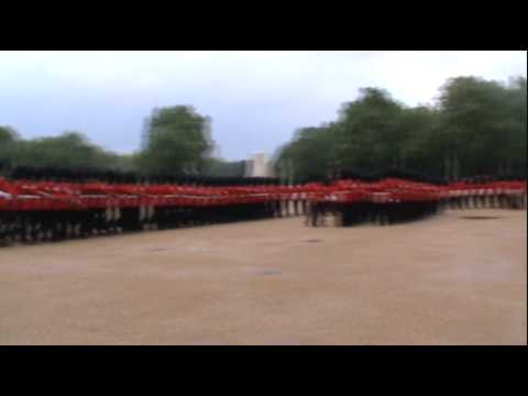Trooping the colour 2009 Colonel's review QUICK MARCH!!!