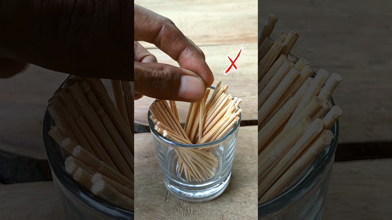 Genius idea for the Toothpick! #diy #creative
