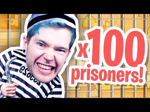 100 PRISONERS IN MY PRISON! | Prison Architect Part 4 Video