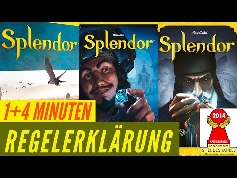 Splendor Regeln Anleitung Erklärung für alle Versionen Kartenspiel Brettspiel