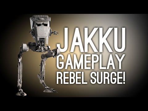 Star Wars Battlefront Jakku Gameplay: Let's Play Battle of Jakku DLC - REBEL SURGE!!