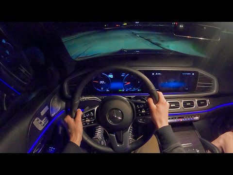 2022 Mercedes-Benz GLS450 - POV Night Drive (Binaural Audio)