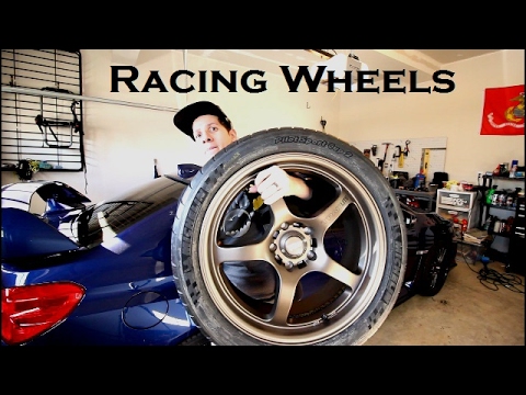 New Racing Wheels / 2017 Subaru WRX STI