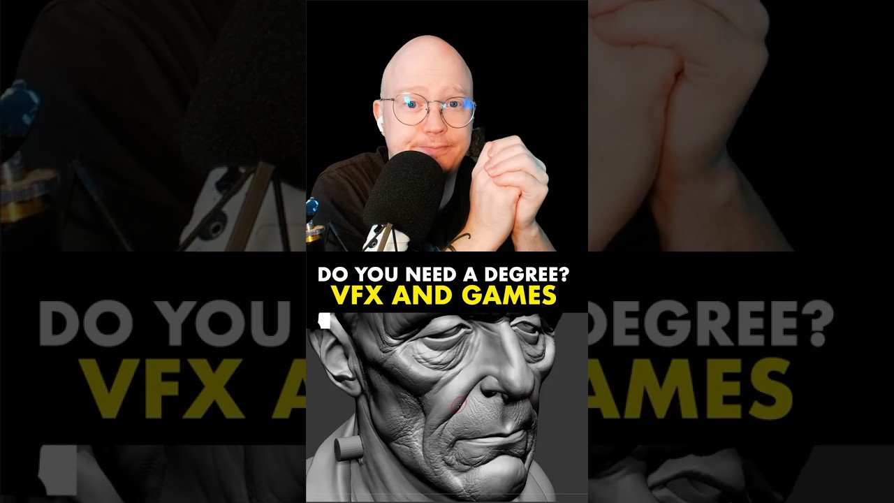 Do you need a degree to get a job in VFX or Games?