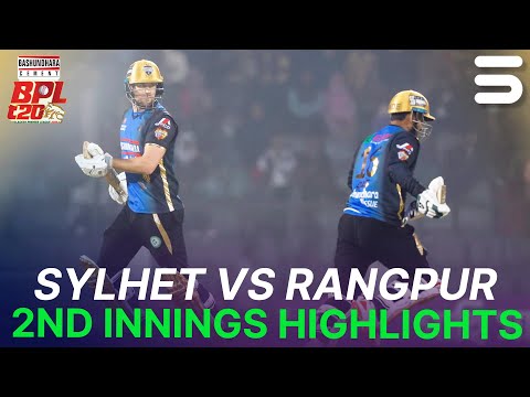2nd Innings Highlights | Sylhet Titans vs Rangpur Riders | Match 10 | BPL 2025-26 | M3Z1K