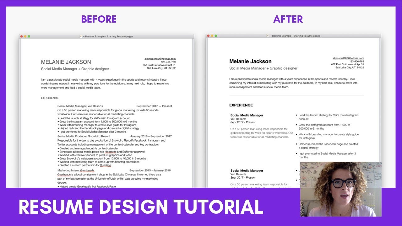 UX Resume Tutorial: Tips to layout & design your resume (with examples)