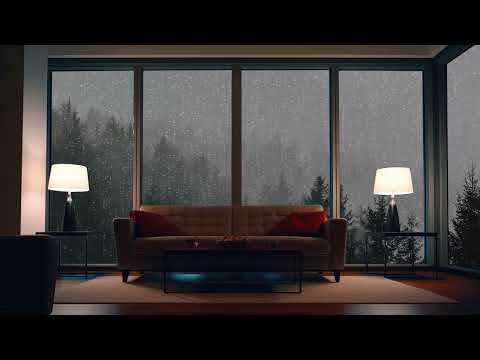 La Fitta Foresta Nebbiosa Sotto La Pioggia Ti Aiuta A Sentirti Rilassato E A Tuo Agio | ASMR Pioggia