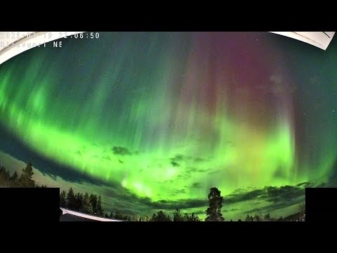 Epic Aurora Borealis Explosion 19-20.03.2025