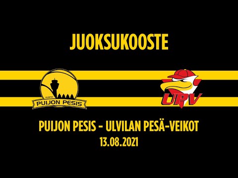 13.08.2021 Juoksukooste Puijon Pesis - Ulvilan Pesä-Veikot