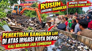 Download lagu RUSUH‼️LANGSUNG DIAMANKAN SAAT PEMBONGKARAN BANGUNAN LIAR DIATAS SALURAN IRIGASI KOTA DEPOK mp3