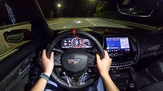[WR Magazine] 2022 Cadillac CT5 V Blackwing - POV Night Drive (Binaural Audio)