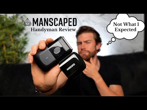 MANSCAPED® The Handyman™ Compact Face Shaver – Portable Men’s Travel Facial Hair Groomer, USB-C Rechargeable Razor, Electric Foil Face Shaver, Waterproof, Cordless, Dual-Action SkinSafe® Foil Blades video review thumbnail