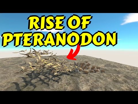 NEW UNIT!! Rise of PTERANODON Army in Animal Revolt Battle Simulator